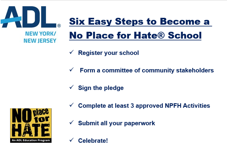 John Jay HS Designated No Place for Hate by ADL